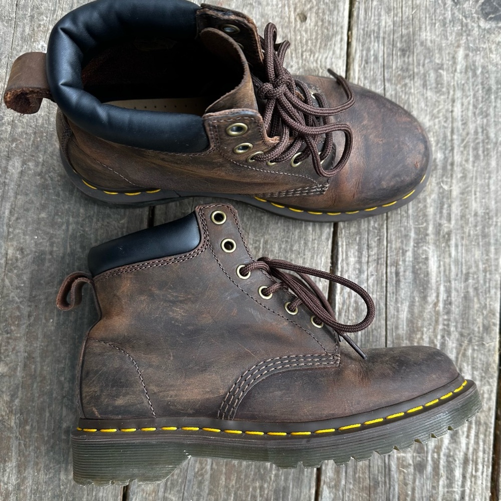Dr. Martens Brown Lace Up Boots (open to offers!)
